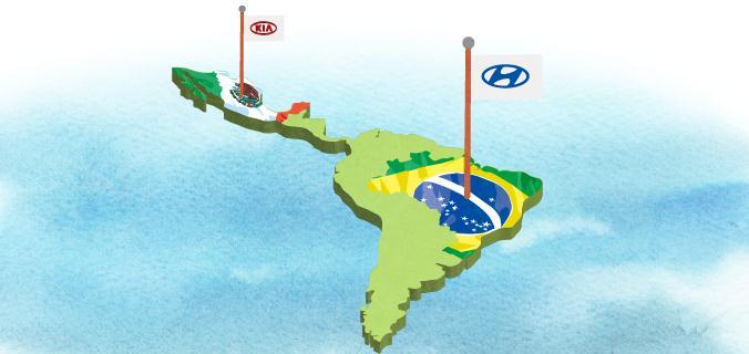 28 기아차이사회에서멕시코공장투자승인, 2016 년가동예정 ) Expand Hyundai Brazil Plant?