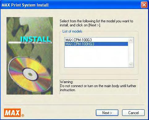 12 Troubleshooting 1. Troubles Related to Installation of the Printer Driver This software does not support the 64-bit version of Windows Vista which displays a message Incorrect GRPSSUP.