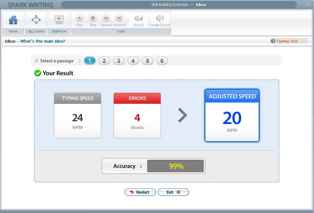 Skills Building Exercises Type 8 2 Typing Test 로써학생이주어진문장을보고 typing