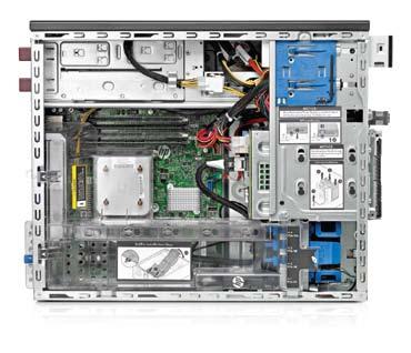 HP ProLiant ML310e Gen8 가용성과확장성을고려한 1P Tower 형서버 Gen8 E3 4 개의 PCIe 3.