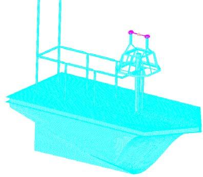 널리사용되고있는유한요소해석프로그램인 MSC Software 의 NASTRAN 을사용하여구조해석을수행함으로써부이설계에대한안정성을평가하였다. 모델링범용코드인 MSC PATRAN 을통해구조모델링에있어서의편의를도모하였다. Buoy body 부의구조형식은기본적으로판구조형식이사용되었고 Plate 요소를사용하여모델링을진행하였다.