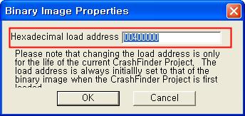 8-2. CrashFinder 사용하기 3. CrashFinder 사용하기 실행파일등록하기 (1) File 메뉴 -> New (2) Edit 메뉴 -> Add Image CrashFinder 는프로젝트에대해서하나의실행파일만을지원한다.