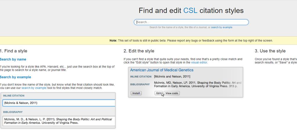 5 Citation Style Language (CSL) Citation Style Language (CSL)