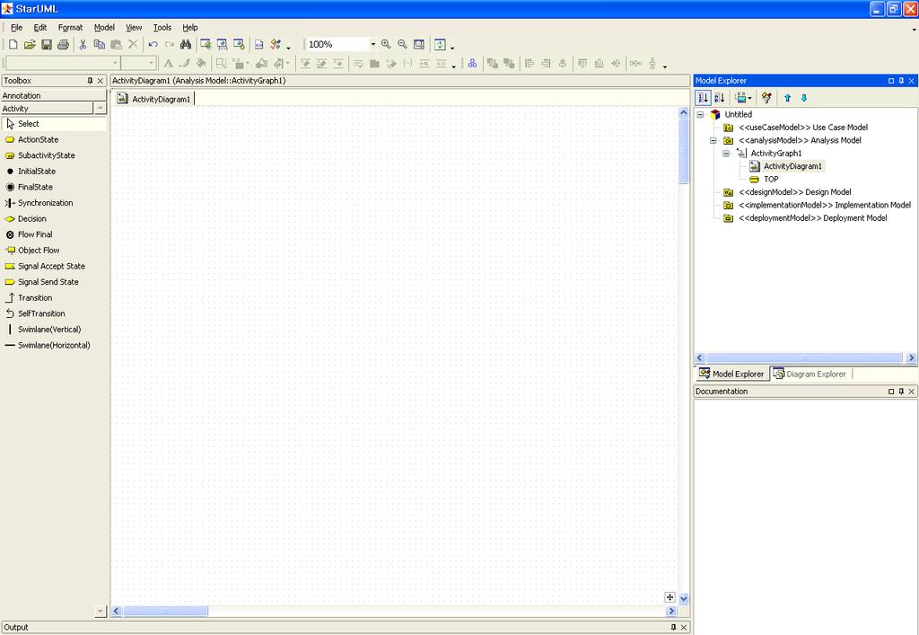 5.6 사용하기 (4/4) 선택핚 Diagram 이 Model Explorer