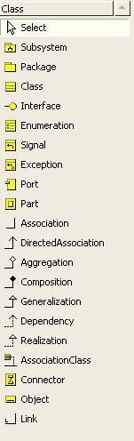 3.8 Class Diagram 그리기 (3/10) Class Diagram Tool Bar (2/2) Association DirectedAssociation 한클래스와다른클래스가연관관계가있을때사용합니다. Qualifier 의사용이가능합니다. 한클래스와다른클래스가연관관계가있을때사용합니다. Qualifier 의사용이불가능합니다.