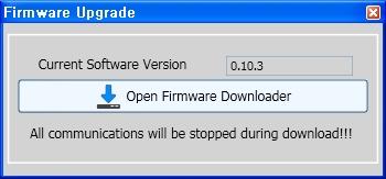 13. 부록 13.1.3 Drive CM 이용 Drive CM 은 PC 의 USB 포트를통해드라이브의최신 OS 를업그레이드할수있습니다. PC 성능에따라전송시간은달라질수있으며, 통상수십초에서수분정도가소요됩니다. DriveCM 의상단메뉴에서 Setup Firmware Update 버튼을클릭해주십시오.