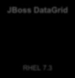 실제 Web / WAS 구성 다양한구성요소 JBoss Web RHEL 7.3 JBoss EAP 7 kisreal11 kisreal12 RHEL 7.3 JBoss DataGrid jdg11 jdg12 RHEL 7.