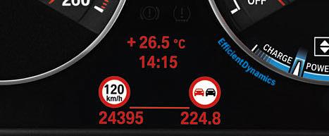 ECO PRO 모드운전습관에따라연료소모를최대 20 퍼센트까지줄여줍니다 (BMW