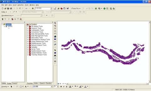 3) Geodatabase 생성 ArcCatalog