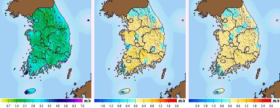 강수량 (Precipitation) 0 년 4 월주요기상요소분석 Analysis of Major Meteorological Elements on April, 0 월강수량 (monthly total) 평년편차 (anomaly from normal) 최근 0 년평균편차 (anomaly from 0yr mean) 일조시간 (Sunshine