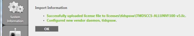 Import License Vendor Daemon Configuration 41 라이선스매니저 (6)