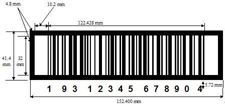 5.2.2. ITF-14 골판지상자에직접바코드를인쇄하려는경우인쇄조건이까다롭지않은 ITF-14 심볼로지가적합하다. 열전사혹은잉크제트방식의사전인쇄나직접인쇄도가능하다. 이심볼로지는제품의유통기한, 순중량또는일련번호와같은추가적인정보가필요하지않 을경우에상품식별코드를표기하기위한목적으로사용할수있다.