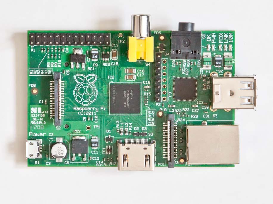 The Raspberry Pi is a credit-card-sized single -board