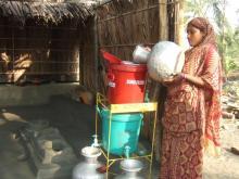 Arsenic, a deadly poison abundant in Bangladesh s soil and rock, has leached up through the water table into wells across the country, exposing an estimated seventy-five to ninety-five million