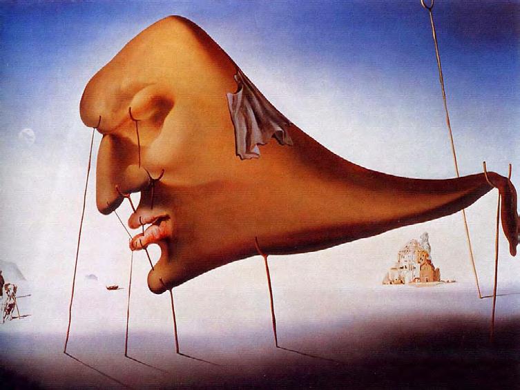 살바도르달리 Salvador dali 숙면, 1937,