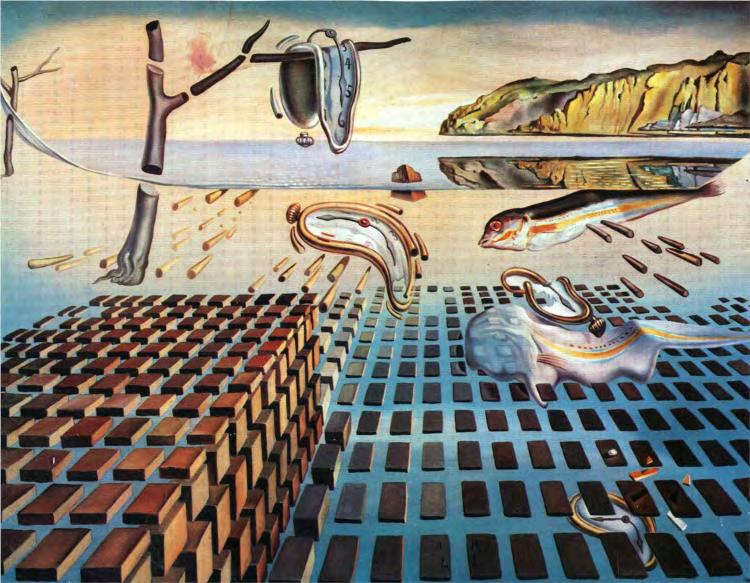 살바도르달리 Salvador dali The Disintegration of the Persistence of