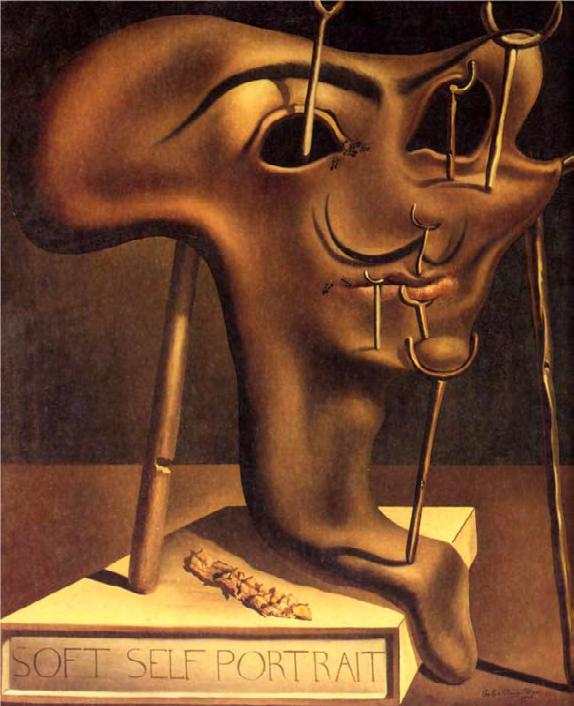 살바도르달리 Salvador dali Soft Self-Portrait with Fried