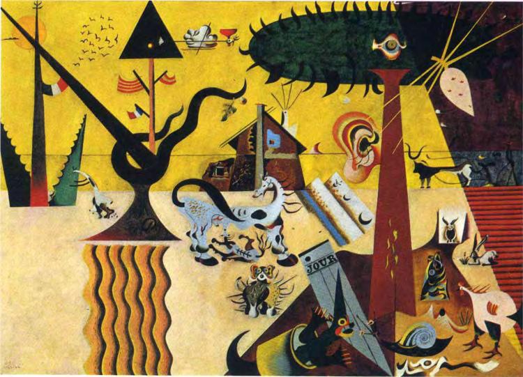 호안미로 JOAN MIRO The Tilled Field 경작지,