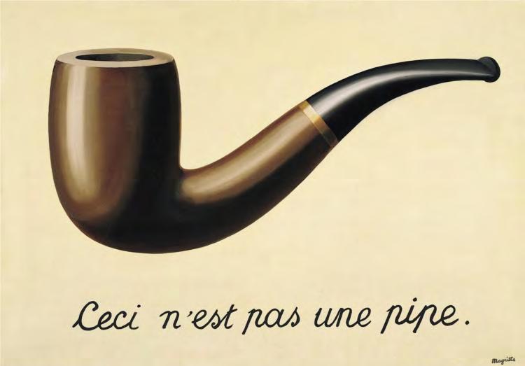 르네마그리트 René Magritte The treachery of images (This is not a