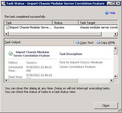 5. Tasks( 작업 ) 창아래에서 Dell Monitoring Feature Tasks(Dell 모니터링기능작업 ) 를확장합니다. 노트 : System Center Operations Manager 2007 R2 에서는 Tasks( 작업 ) 창을 Actions( 동작 ) 창이라고합니다. 6. 기능을가져오거나업그레이드하려는작업을클릭합니다. 7.