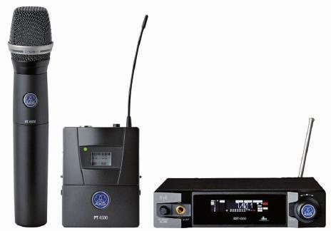 WMS4500 Series Reference wireless microphone system WMS4500 아날로그레퍼런스무선마이크시스템은많은채널양과최대의안정성및쉬운설정을제공합니다. 몇개의주파수를혼용하여최대 70채널을동시에운용하여채널관리와보안에여유를줍니다. 설치음향과공연음향모두에서안정적인운영결과및뛰어난오디오품질로세계적으로인정받고있는제품입니다.