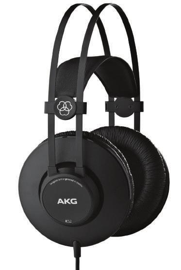 K72 CLOSED-BACK STUDIO HEADPHONE 본기기는스튜디오및라이브환경에서사용하기적합한밀폐형헤드폰으로서, 뛰어난정확성을필요로하는음악가, 엔지니어및제작자에게탁월한오디오성능을제공합니다. 최상의사운드을재생하며밀폐된디자인을통해외부소음간섭을최대한억제합니다. 또한대형 40mm 트랜스듀서와편안한착용감을보장하고자기조절헤드밴드를제공합니다.