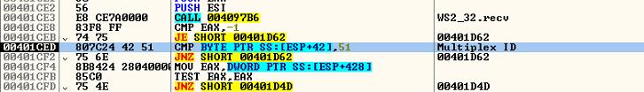 SMB_COM_TRANSACTION2 0x32 서버에서특정작업실행 ( 디렉토리검색등 ) [ 손상여부확인에사용되는 SMB 메시지 ] 대상 PC 가취약하다고판단되면해당시스템이이미손상되었는지확인하기위하여 SMB_COM_TRANSACTION2