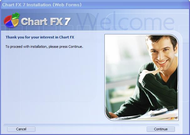 Chart FX 7 데이터마법사 스마트태그마법사는 Visual Studio 2005 이상에서사용가능한다른컨트롤과의기본적인데이터원본설정옵션을제공합니다. 프로젝트내에존재하는데이터베이스나데이터셋과빠르게연결시킬수있습니다.