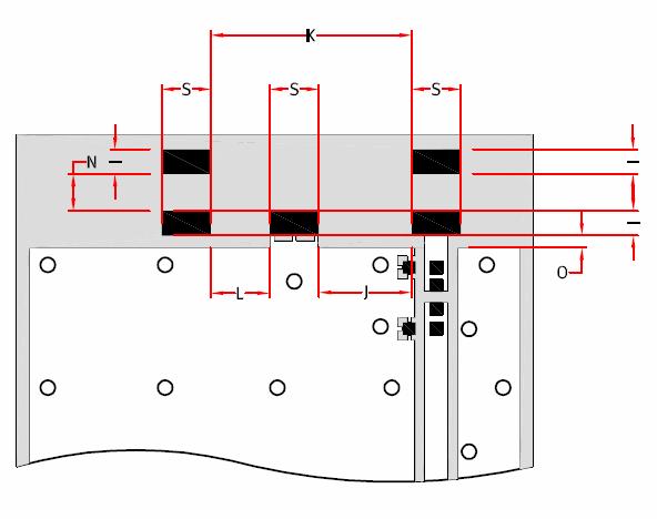 2 Dimensions in mm 9 ntenna footprint Rufa Left (: 5839) Rufa Right (: 5887) * CD files of the antenna footprint are available