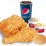 01 Pepsi) 59,000 Hot & Spicy Chicken Combo (02 pcs of