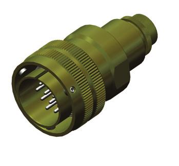 YHB Series (VG9524 Style) Straight Plug, Shielded Straight Plug, Shielded YHB06SBT MI 그라운드핑거없음. 절연체패킹포함, 전선방수구조. MI 브레이드사용할수있는구조. YHB06SBT No MI Ground Finger. Includes insulator packing.