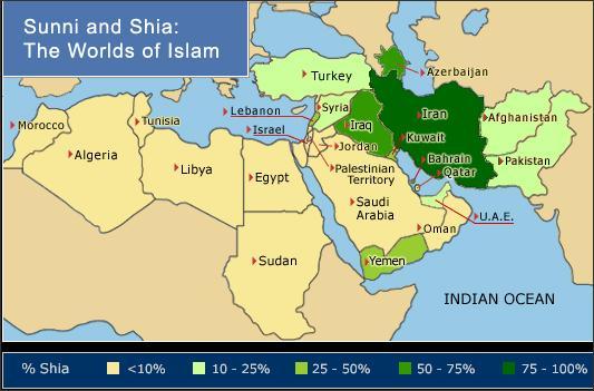 순니 vs 시아 전세계적으로순니파가다수 : 85~90% - 시아파다수국가 : 이란 (90%), 바레인 (70%),