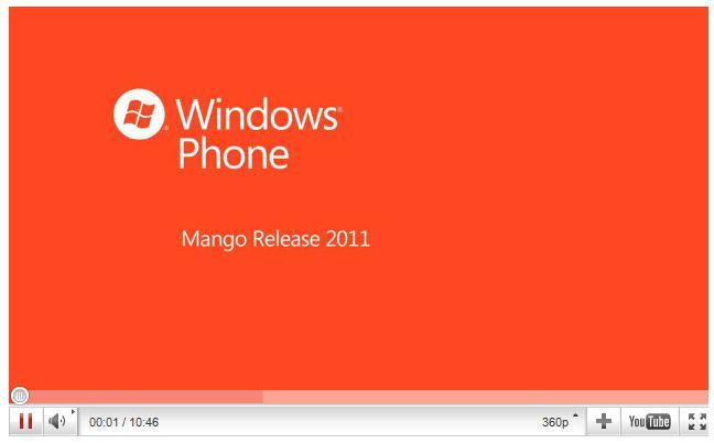Windows Phone 7 v7.1 http://go.microsoft.com/fwlink/?linkid=213054 버젂표기는 v7.