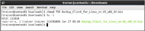 2. Acronis Backup Cloud ver. Linux Agent 설치 다음에이전트는 Linux 에서설치할수있습니다.