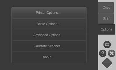 NOTE: It is important that you clean the glass before calibrating the scanner. 1. Turn the scanner off and clean the scan area. Calibration works best with a clean scanner. 2.