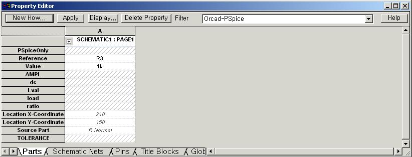 Display Format Format Properties Type Type Filter