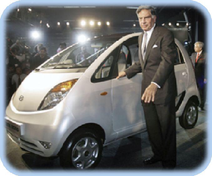 RATAN TATA The Tata Group 프로파일 라탄타타는 2008 년에 2,500 달러짜리 국민차 를생산했다.