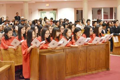 Paul Chung parishioners gathered to celebrate the deeper initiation and growth of twenty-seven young men and women who were confirmed into our adult faith community on Monday, October 30th.