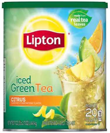 Iced Tea 제품분류 제품명 제품설명 이미지 실제찻잎과천영사탕수수등 Powdered Mixes Citrus Green Iced 천연원료로만듦 Tea Mix 감귤류의풍미가더해져화려해진