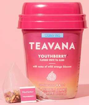 [ 표 6-15] 식료품점에서판매중인 Teavana 의차제품 Youthberry Peach Tranquility Imperial Spiced Chai Citrus