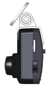 0Mega 카메라 REC/MODE 버튼 - 긴급녹화 / 음성녹음유무 / 마이크로 SD 포맷기능 BLUE LED