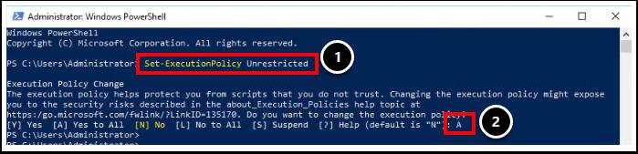 PowerShell - Set-ExecutionPolicy 먼저 DG_Readiness_Tool_v3.5.