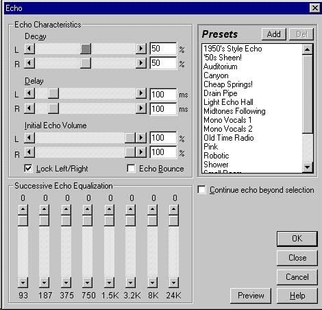 - Time Scale Modification Cool Edit Pro, 시간과피치스트레칭함수이용 (pitch invariant, time scaling +4% & -4%) - Wow and Flutter Original Pure Tone