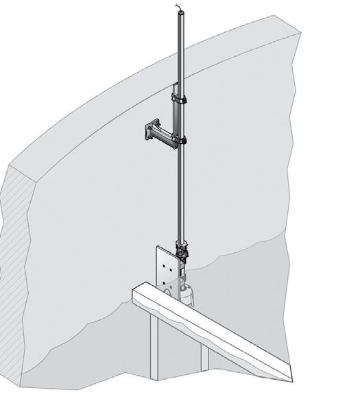 Fixed Point Installation Kit for NITRATAX sc Nitrate Sensors Installation Accessories 피벗점설치키트 호환센서 Sensor Type SONATAX sc 슬러지농도센서 LZY714.99.