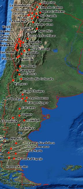 8 아르헨티나자원개발진출가이드 파타고니아 (Patagonia) - 추붓 (Chubut) 라팜파 (La Pampa) 네우켄 (Neuquen) 리오네그로 (Rio Negro)