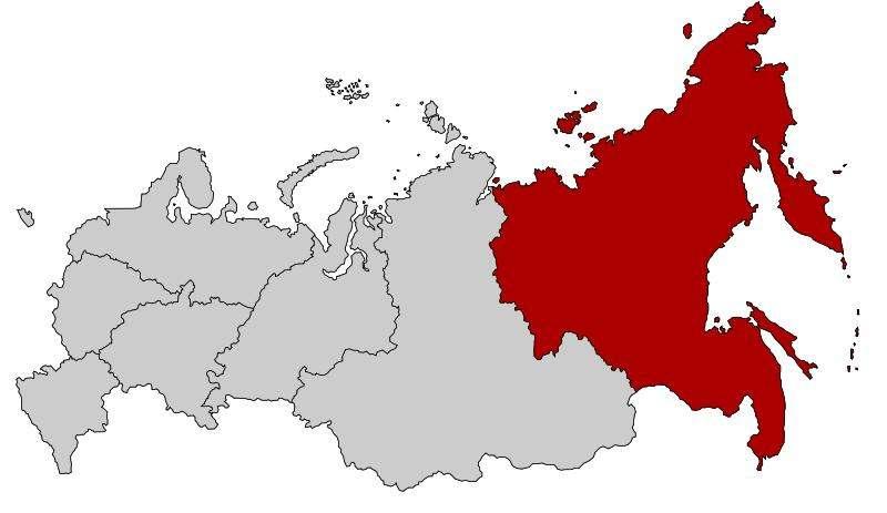 1. 일반현황 극동러시아지역은면적이 620만km2로, 러시아전체국토면적의 3분의 1 이상을차지하며, 일곱개연방중가장넓은면적을차지하고있다 ( 그림 29)