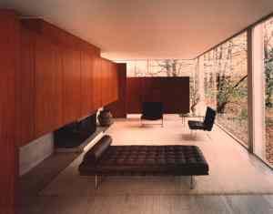 History of SPACE 76 Ludwig Mies van der Rohe 판스워즈저택홀.