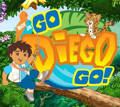 2009 년 Channel 9에서는 Diego 를주인공으로한 Go Diego Go! 가주말오전프로그램으로방영돼약 10만명의어린이시청자를확보하고캐릭터시장에서도좋은평가를받으며호주및뉴질랜드지역의남아캐릭터라이센싱을주도하는캐릭터로성장하고있다.