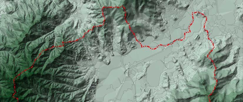 2020 년과천도시기본계획 1) 표고 평야지대인표고 100m 미만이 17.91km2로서전체의 49.