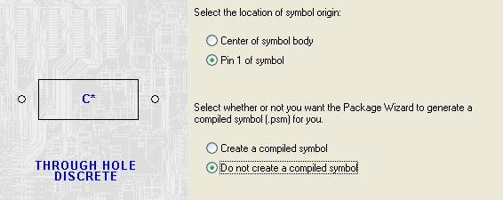 - Symbol origin 을 1 번핀에주고완성되지않는상태를선택한다. psm 은만들어지지않고 dra 만만들어진다. - Finish를눌러 Wizard를종료한다. - 화면에자동생성된 symbol이보인다.